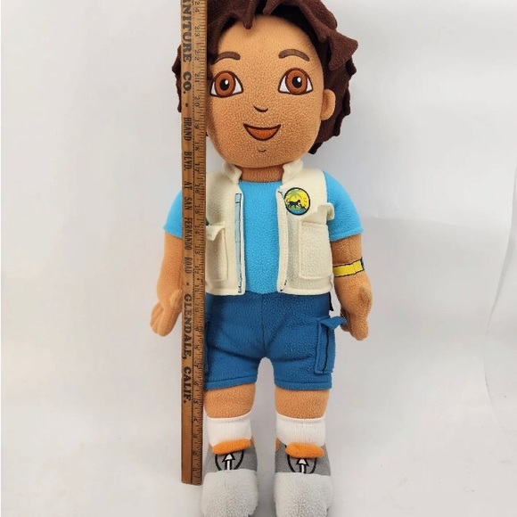 Nickelodeon “Go Diego Go” Plush Jumbo Soft Boy Doll 24” from 2007 Very HTF - Picture 12 of 12